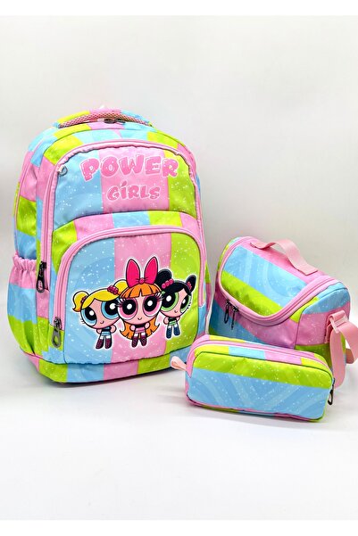 Tiny Kulomi 3-Piece Primary School Girls' Bag School Backpack Waterproof Prim...