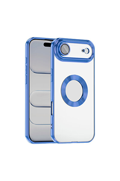 Nezih Case iPhone 17 Air Corners Colorful Transparent Camera Protected Silico...