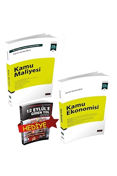 Savaş Yayınevi Kamu Maliyesi Seti - Nurettin Bilici