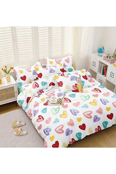 OEM 3D Satin Cotton Bedding, 4 Pieces, Double Bed, bed sheet 240x250 cm