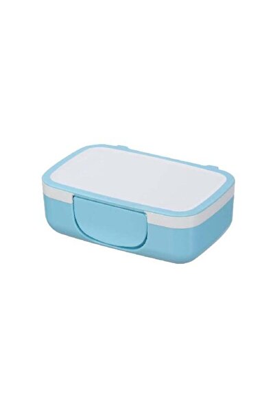 Felli Lol Bento Rectangular Snack Box White and Blue 15cm