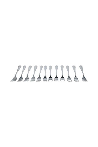 Generic 12-Piece Stainless Steel Dishwasher Safe Dessert Fork Set