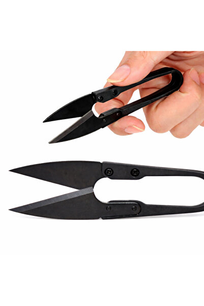 ALBERTOS İplik Temizleme Makası Bakalit ve Paslanmaz Çelik