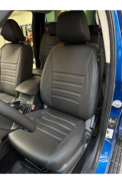 AKINCI غطاء مقعد السيارة المتوافق مع موديلات فورد رينجر من 2012 إلى 2021