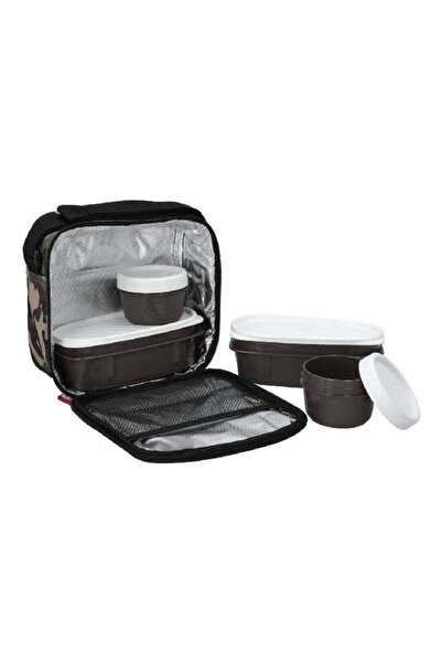 Tatay Waterproof Zipper Closure Camouflage Print Lunch Bag