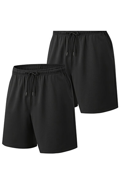 Eşofmancım Men's and Women's 2-Piece Summer Thin Short Shorts