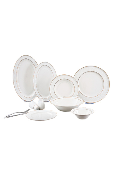Bien Servi 30-Piece High Quality Contemporary Design Dinner Set