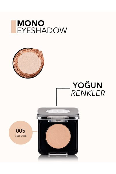 Flormar Mono Yüksek Pigmentli & Doğal Işıltılı Kompakt Göz Farı