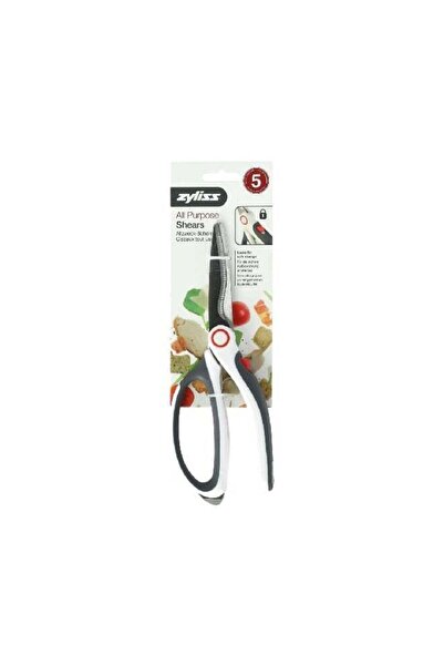 ZYLISS Sturdy Grip All Purpose Kitchen Shear Grey and White