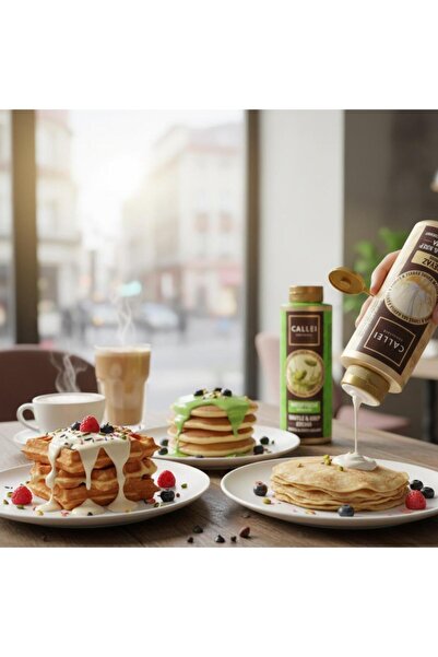 Callei Chocolate Waffle & Pancake Sosu 3’lü Set 300 Gr