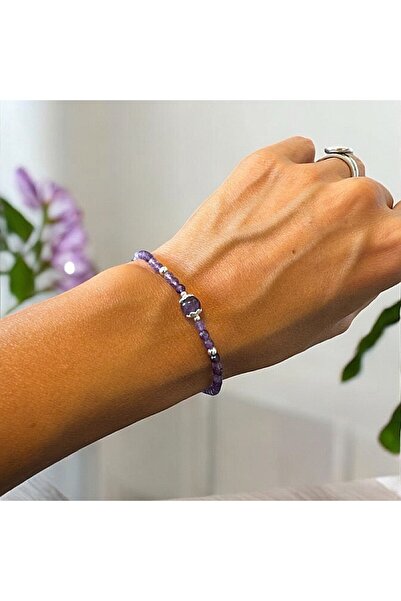 Ezera Amethyst Bracelet for Women Sonia with 925 Silver Accessories