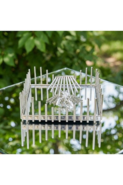 Elta Collection Luxury Napkin Holder |   Gold-Silver Color |   Decorative Tab...