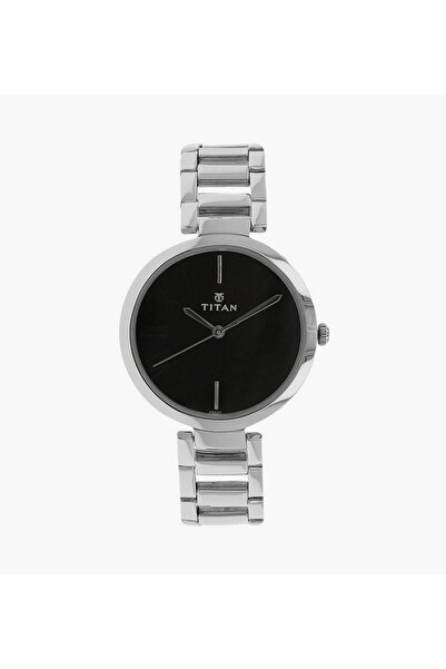 Titan Women's 35 MM Silver Analog Stainless Steel Watch