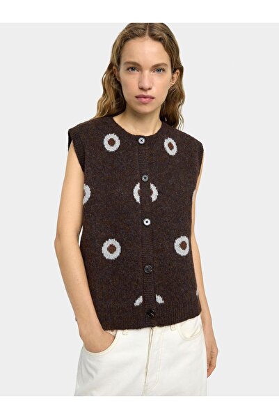 PARFOIS Jakarlı Puantiyeli Yelek