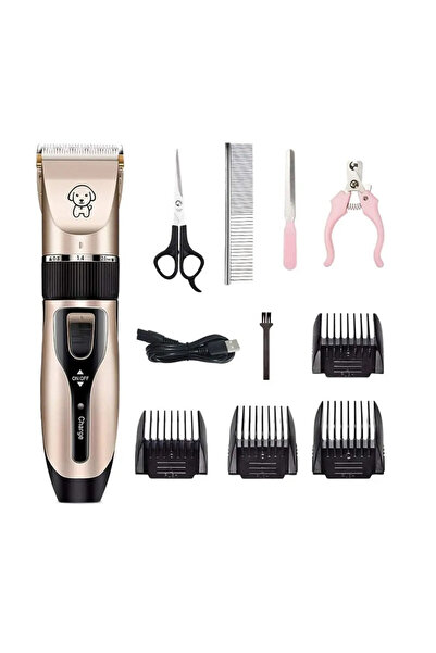 Zenva Κουρευτική μηχανή για σκύλους και γάτες με επαναφορτιζόμενη μπαταρία US...