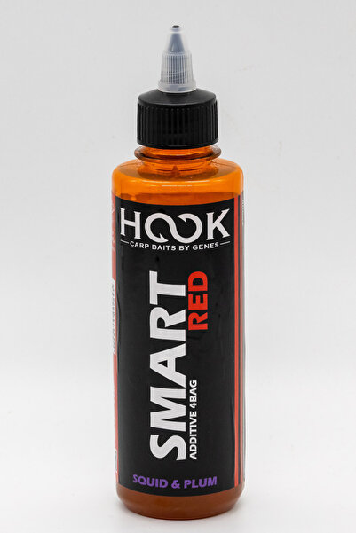 HOOK - Carp Baits By Genes ADITIV SMART 4BAG 250ML ROȘU – CALAMAR ȘI PRUNĂ