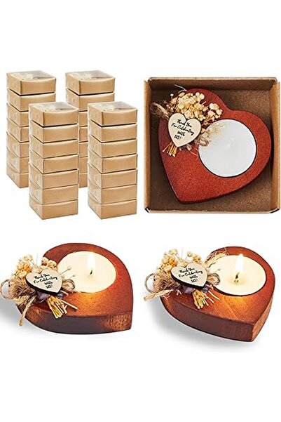 Arabest Candlestick Lantern Candle Holders Wooden Decorative Wedding Romantic...