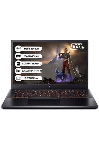 ACER Nitro V15 NH.QV2EY.001 I5-13420H 16GB 512GB SSD RTX4050-6GB 165Hz 15.6 D...