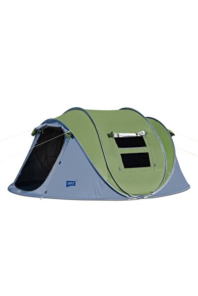 DPT Automatic Tent Nylon, Hiking Tent, Green*Gunmetal, Size 280*210*120 cm