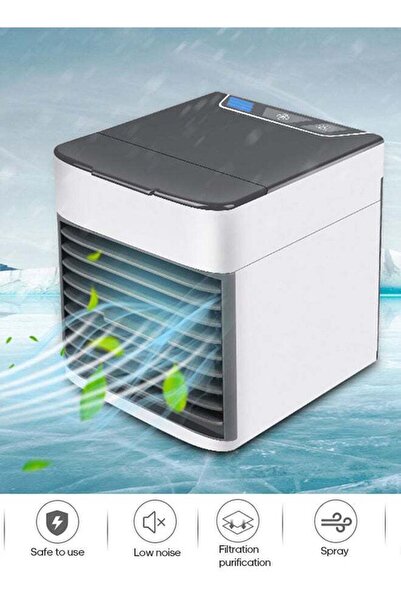 Generic USB Mini Air Cooler Fan HL99-LU White