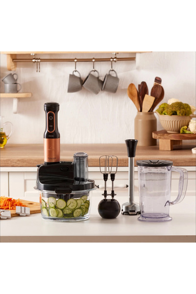 Allians 1.5L Cam Hazneli, 4 Kanatlı Bıçak, Buz Kırma, 2500W Turbo Mutfak Robotu