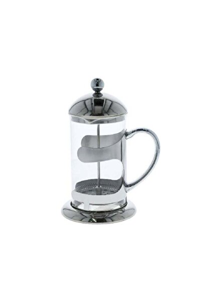 YAOSHENG Easy Cleaning Durable Ergonomic Handle Coffee Press Clear and Silver...