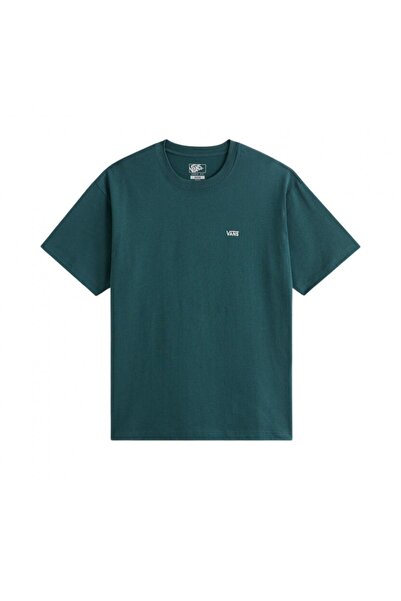 Vans Vn000P1P Tricou bărbătesc cu imprimeu pe piept stânga, lejer, cu mânecă ...