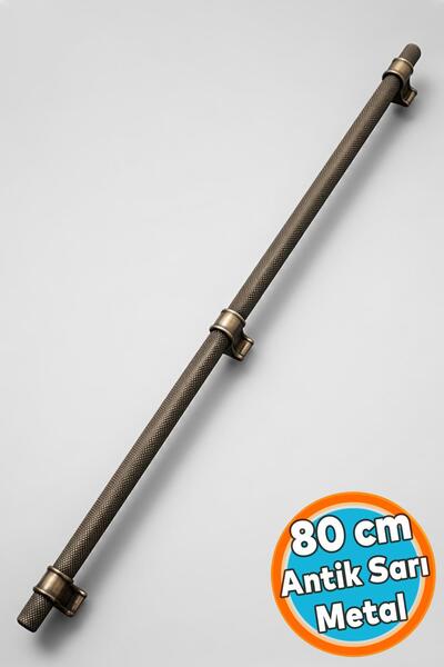 NZB Metal Kulp 800 mm Tırtıklı Desen Mobilya Çekmece Mutfak Dolabı Dolap Kulp...
