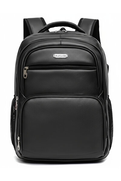 RuiGeShi حقيبة ظهر للسفر مقاومة للماء والخدوش، سعة 30 لترًا، مزودة بمنفذ سماع...
