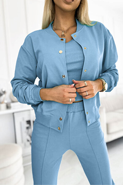 Welike Women's 3-piece cotton tracksuit Arianna