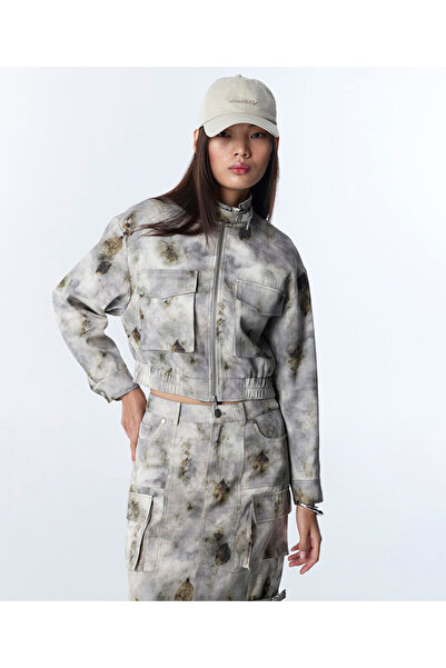 Twist GÖRSEL BASKILI ELASTİK BEL CEKET