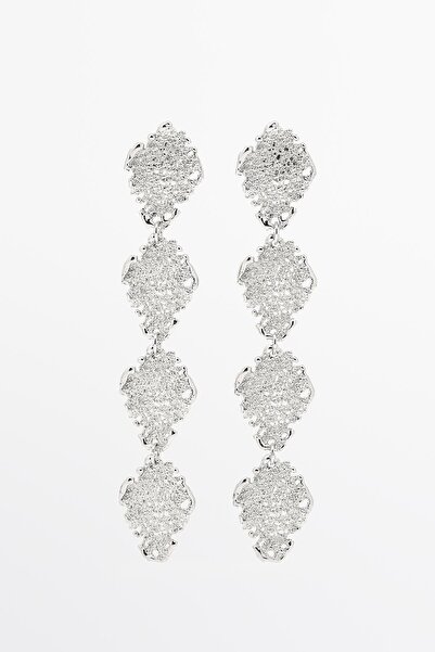 Massimo Dutti Dokulu sallantılı küpe