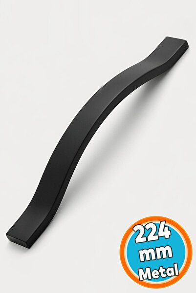 NZB Mobilya Kulpu 224 mm Modern Mutfak Dolabı Çekmece Kolu Gardırop Kapak Kul...