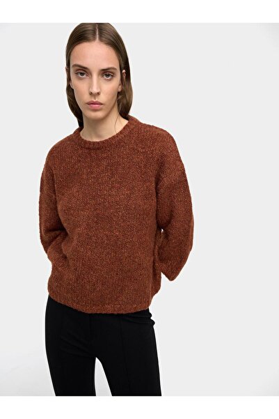 PARFOIS Düz Örme Kazak