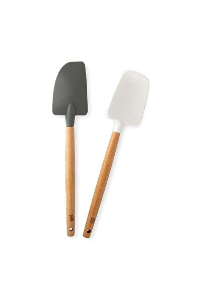 Generic NORDICWARE 2-Piece Dishwasher Safe Silicone Spatula Set Multicolor Large