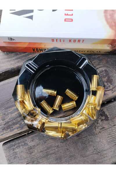 TOPTANFONİ 9-мм кульковий попільничка (чорний)