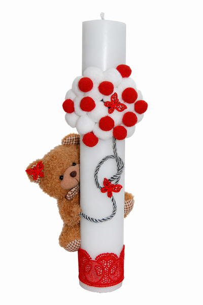 Dany Kids Fashion Teddy bear candle model 6
