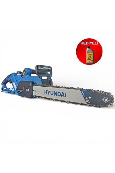 Hyundai HYC200 2000W Elektrikli Ağaç Kesme Testere 45 cm + 1 L Zincir Yağı He...