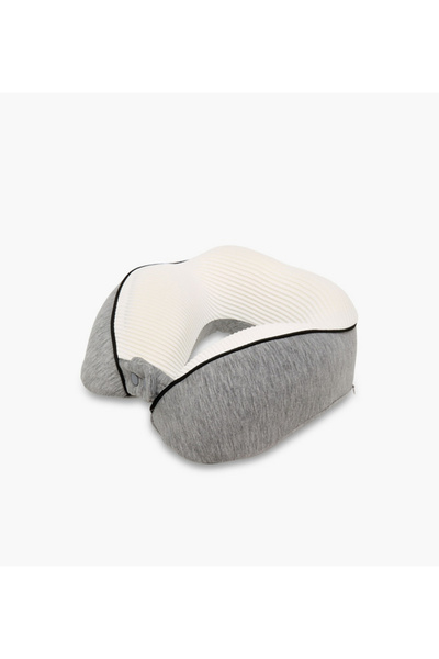 Findz Neck Pillow with Snap Button Closure