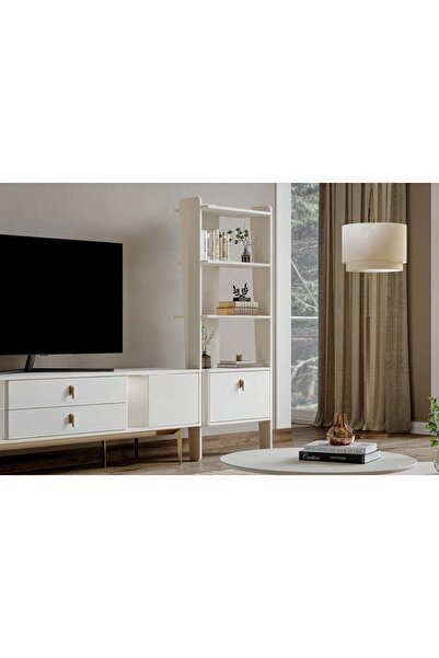 KONFOR Alvito TV Ünitesi Kitaplığı