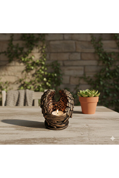 Alba Home Decor Dekoratif kanat mumluk