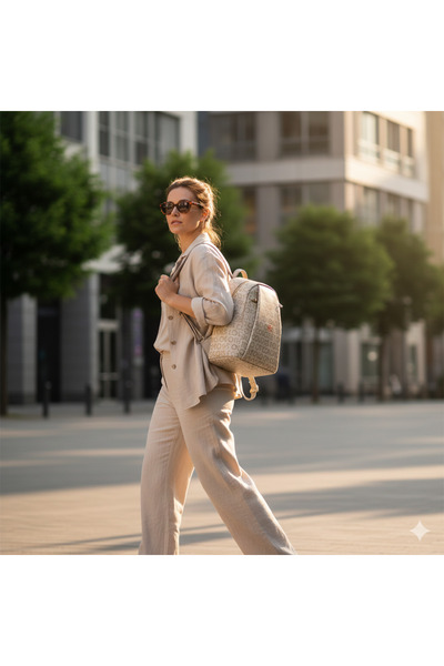 Polo Of Colors 4030 Emp Stone Stylish Backpack (28×30 cm)