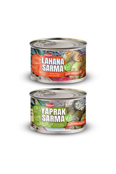 Mezzet Geleneksel El Yapımı Sarma Paketi - El Yapımı Yaprak Sarma & Lahana Sa...