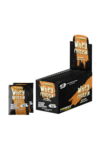 Feedback Nutrition Whey Protein Belgium Chocolate 20*34 gr