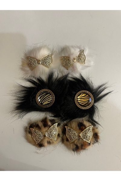 İpek Çanta, Patik, hırka, broş cırt cırtlı aksesuar