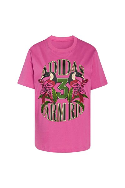 adidas Women's T-shirt FARM GFX TEE - KD4640