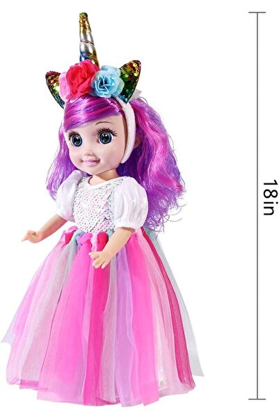 AZAF 18 Inch Doll for Girl-Talking Dolls Gift for Your Children