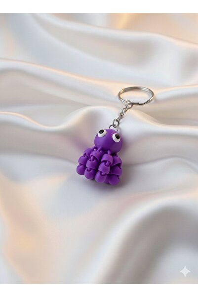 GÖKTÜRK Hareketli Ahtapot Anahtarlık