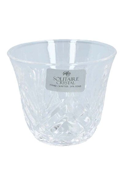 Solitaire Crystal 12-Piece Prestige Cawa Cup Set Clear