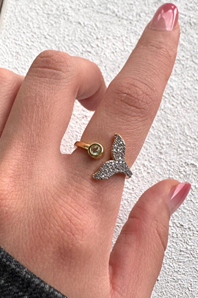 Leo'Stone خاتم فولاذي قابل للتعديل بتصميم ذيل السمكة من سلسلة V.I.P ثنائي الل...